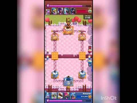 Clash Royale X-bow 2.9 vs Heavy Golem-pump deck