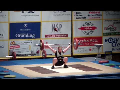 Sabine Kusterer SV Germania Obrigheim gegen KSV Durlach Bundesliga Gewichtheben 2013 12 07