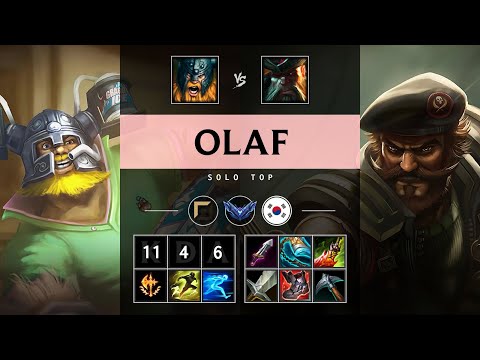 Olaf Top vs Gangplank - KR Diamond Patch 25.20