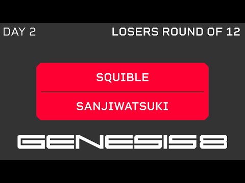Nick Brawl @ Genesis 8 Losers Round of 12 - Squible Vs. SanjiWatsuki