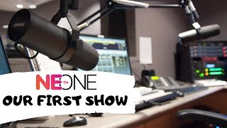 Our very first live radio show!