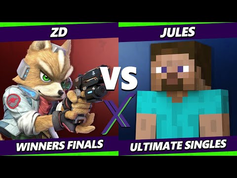 S@X 489 Winners Finals - ZD (Fox) Vs. Jules (Steve) Smash Ultimate - SSBU
