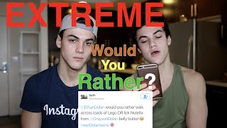 EXTREME WOULD YOU RATHER // Dolan Twins