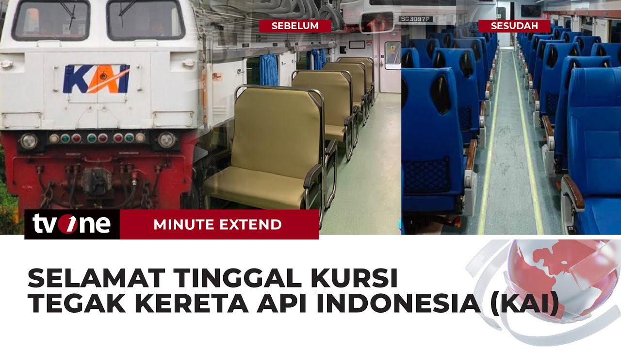 Kabar Gembira, KAI Akhirnya Rombak Kursi Tegak Kereta Ekonomi | tvOne Minute
