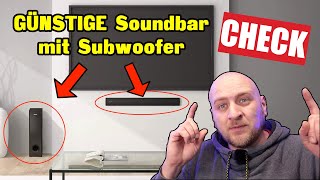 ✅ Creative Stage V2 2 1 Soundbar mit Subwoofer Test