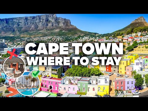 WHERE TO STAY IN CAPE TOWN! Best Areas and Budget Hotels!