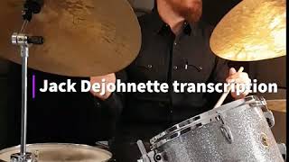 Jack Dejohnette solo transcription