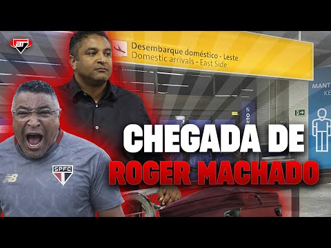 AO VIVO - Desembarque de Roger Machado, novo técnico do São Paulo | Arquibancada Tricolor