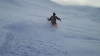 preview picture of video 'Ski hors-piste Val d'Isère. Pointe Pers.'