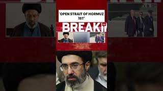 Strait of Hormuz Crisis | Iran Demands Relief First! #straitofhormuz #iran #usa #usiran #iranwar