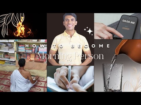 How to Become Morning Person By Dr. Vinod Kumar