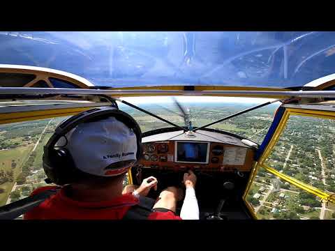 My 1st tail dragger solo