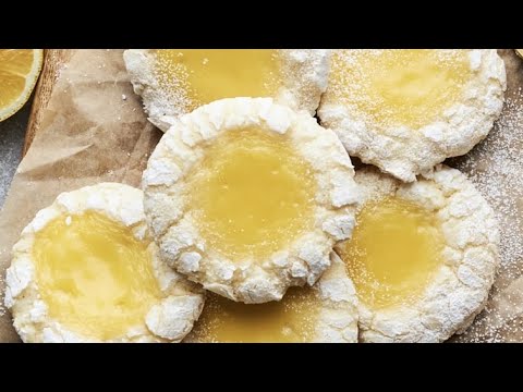 Lemon Curd Cookies