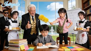 PDG ne peut pas discipliner son petit-fils.Mais une servante de 5 ans fait étudier!le luxe commence.