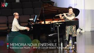 Memoria Nova Ensemble | Sonata for flute and piano, Op. 52 - Charles Koechlin