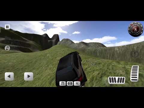 Off-road BMW X5  driving experience -Car driving simulator in the mountains