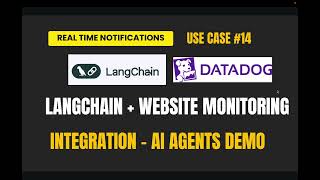 I Built a Notification System LangChain + Groq + DataDog | Langchain AI Agents Demo #aiagents