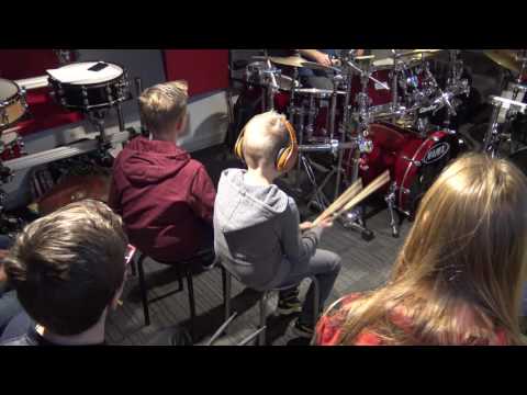 Clinic Olaf Fase op 3 december in Multipercussion studio