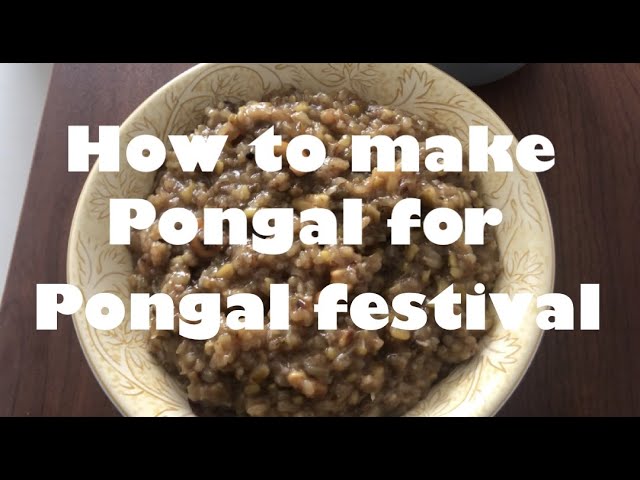 הגיית וידאו של Thai pongal בשנת אנגלית