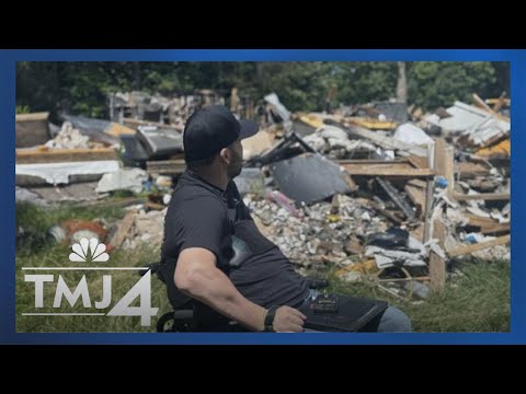 Wisconsin father shares warning after lithium battery destroys family home