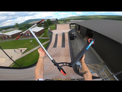 My Street Scooter VS MEGA RAMP!