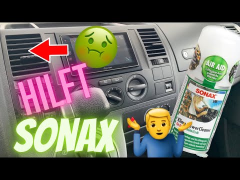 Klimaanlage stinkt 🤮 !!! Reinigung OHNE Spezialwerkzeug mit Sonax Air Aid.