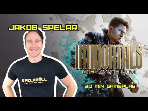 Jakob spelar de första 30 minuterna av ”Immortals of Aveum”
