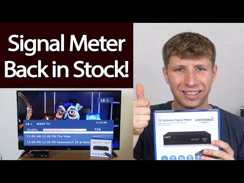 My Antenna Signal Meter Back Is In Stock!