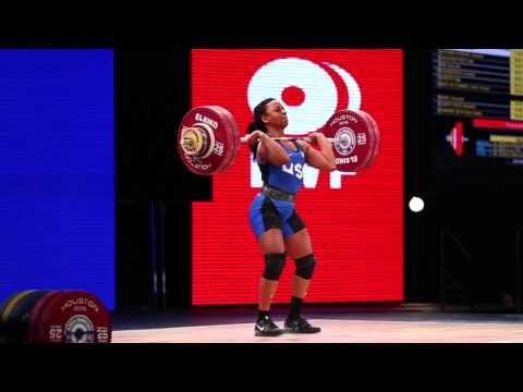 Jenny Arthur Snatches 106kg/234lb and 138kg/304lb
