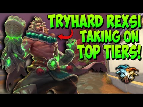 TRYHARDING AND OUTPLAYING MY BUTT OFF AGAINST TOP TIERS CHALLENGE! - Masters Ranked Duel - SMITE