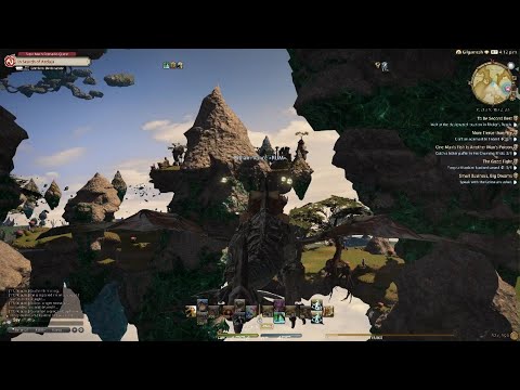 FFXIV: Leveling Miner to 58 via gathering.