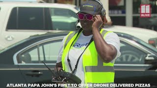 Papa John's in Atlanta first to start drone delivery