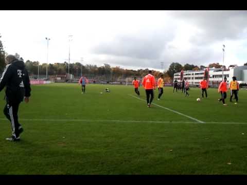 FC Bayern Training, Länderspielpause, 4 gegen 4 plus 2