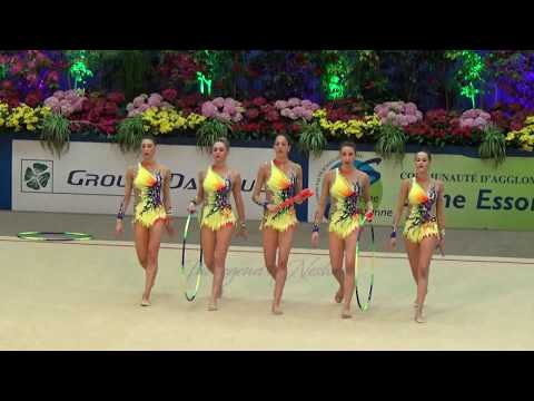 SPAIN 6 clubs 2 hoops - 2015 Corbeil (Friday demo)