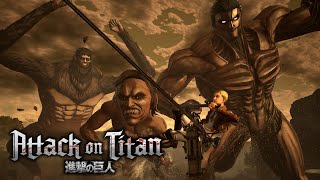 Secret Boss Fight - Second Victory with Randoms - Attack on Titan 2 - Final Battle Gameplay