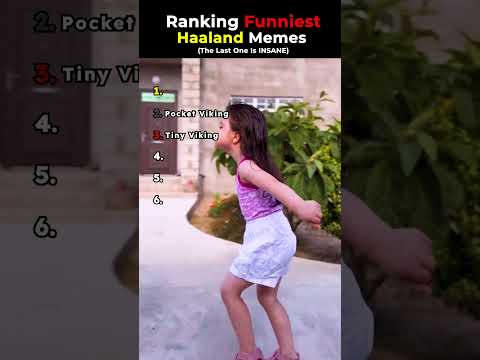 Ranking Funniest Haaland Memes Part 2