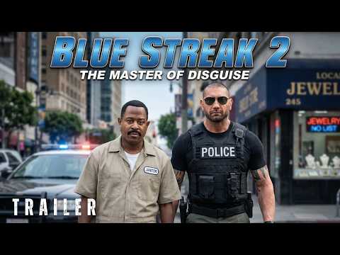 Blue Streak 2: The Master of Disguise (2026) – First Trailer | Martin Lawrence, Dave Bautista