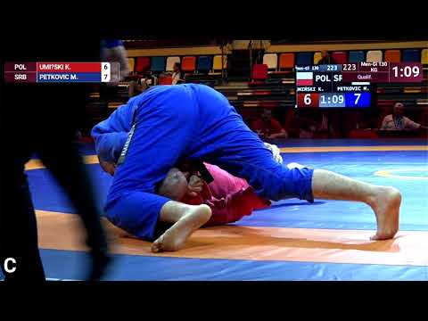Qual. Men-Gi - +100 kg: K. UMIŃSKI (POL) v. M. PETKOVIC (SRB)