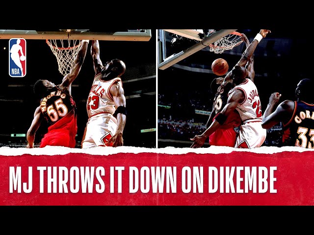 michael jordan dikembe mutombo