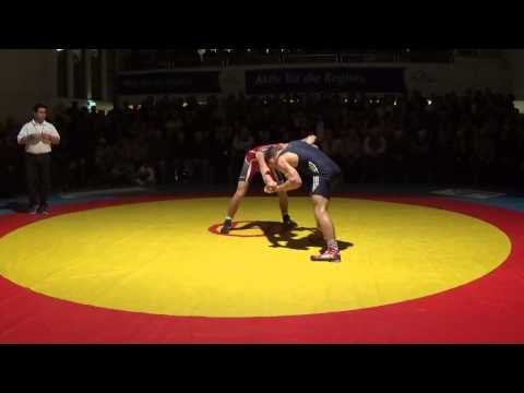 66kg Freistil: Jens Steiniger - Lukas Fecher SN 6:4 (ASV Schaafheim - SC Kleinostheim 9:22) Teil 1/3