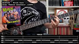 MISFITS - Witch hunt 🧹 (bass cover w/ Tabs)