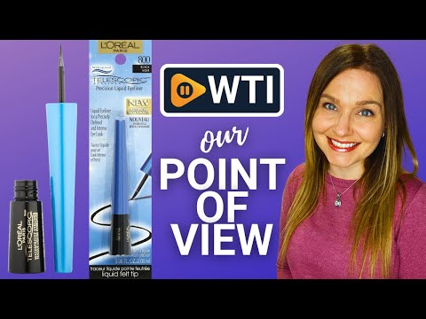 L'Oreal Paris Telescopic Precision Liquid Waterproof Eyeliner - WTI product video review