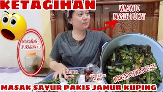 Download lagu 🔴 KETAGIHAN MASAK SAYUR PAKIS‼️OSENG PAKIR CAMPUR JAMUR KUPING WENAK POLL REK 🤤 mp3