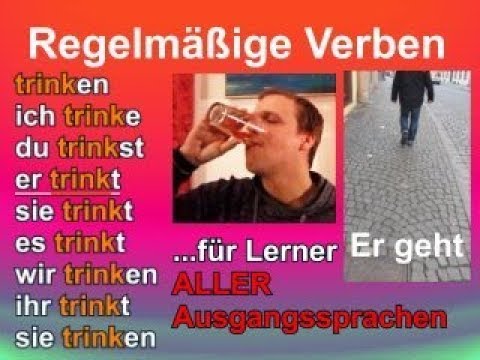 Vokalwechsel im Präsens: e→ie, a→ä (A2)