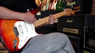 Video thumbnail for Review Fender Standard Plus top hss Mexico Sienna Burst 2014 By Fusionmusic by Fusionmusic Studio