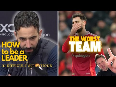 Amorim Press Conference - How To Be A Leader in Tough Situations Manchester United
