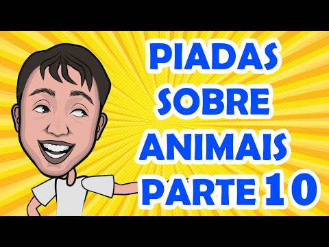 PIADAS ANIMADAS SOBRE ANIMAIS PARTE 10 - HUMORISTA THIAGO DIAS