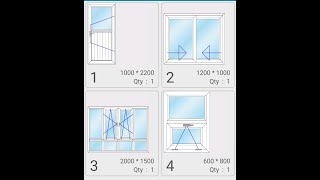 uPVC and aluminum windows and doors design software