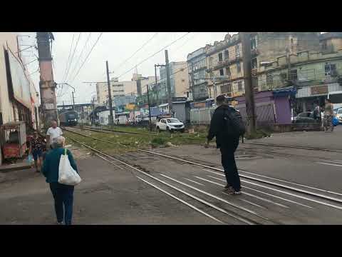 (Supervia/TrensRJ) CNR 3000 ER 3200/3000 passando na pn de são João de Meriti 