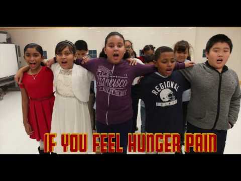 Adorable Kids step and rap about "hunger games"
